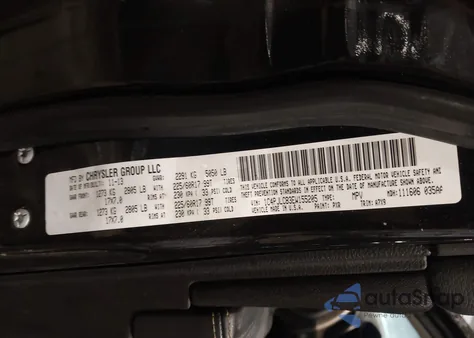 2014 Jeep Cherokee Latitude из США, поврежденный, VIN 1C4PJLCB3EW155205